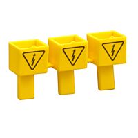 UL489 KIT OF 3 INSUL. CAPS FOR TERMINALS