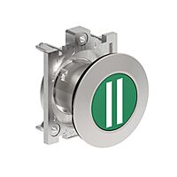 Tlačítkový ovladač, s návratem,  ?30mm z