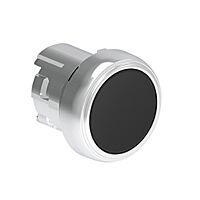 Tlačítko s návratem, kovové, ?22mm, lícu