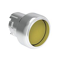 Tlačítko s návratem, kovové, ?22mm, chrá