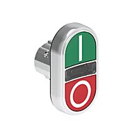 Dvoutlačítkový ovladač, s návratem,  kov