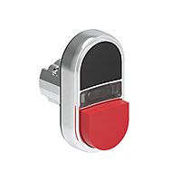 Dvoutlačítkový ovladač, s návratem,  kov