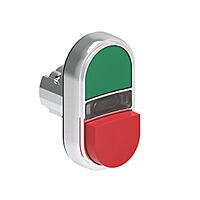 Dvoutlačítkový ovladač, s návratem,  kov