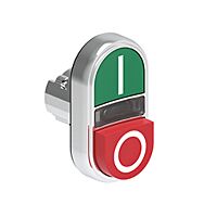 Dvoutlačítkový ovladač, s návratem,  kov