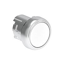 Tlačítko s aretací, kovové, ?22mm, lícuj