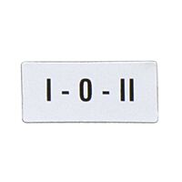 Stítek "I-O-II"