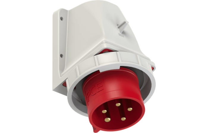 PCE Přívodka 32A/400V 5-pól IP67 nástěnná