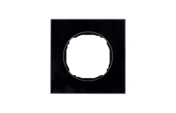 Rámeček, 1-násobný, Berker R.8, sklo čer