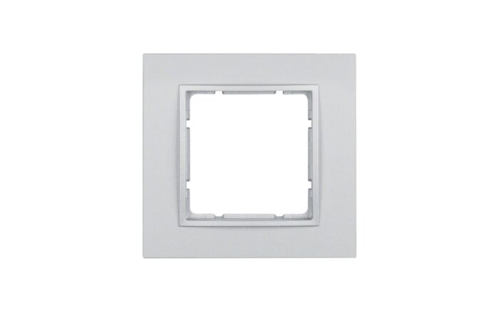 Rámeček 1-násobný, Berker B.7, alu, mat