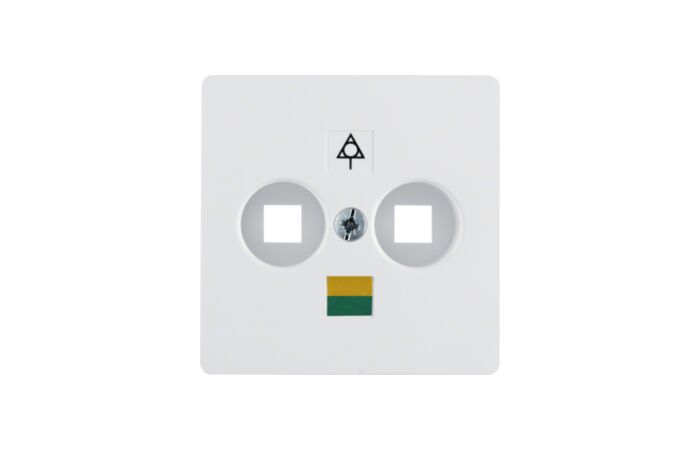 Centrální díl pro 2 konektory, dvoupólov