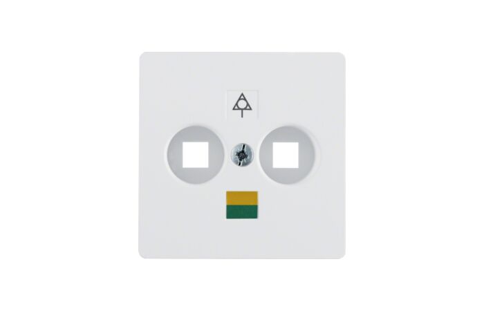 Centrální díl pro 2 konektory, dvoupólov