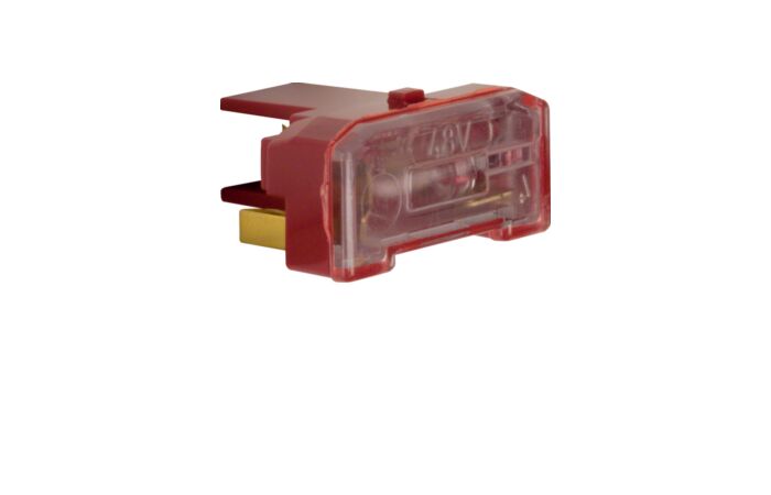 Doutnavka 0,4 mA, 48 VAC s N-svorkou pro