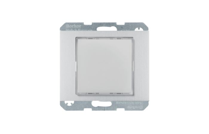 Signalizační LED, RGB, Berker K.5, alu m