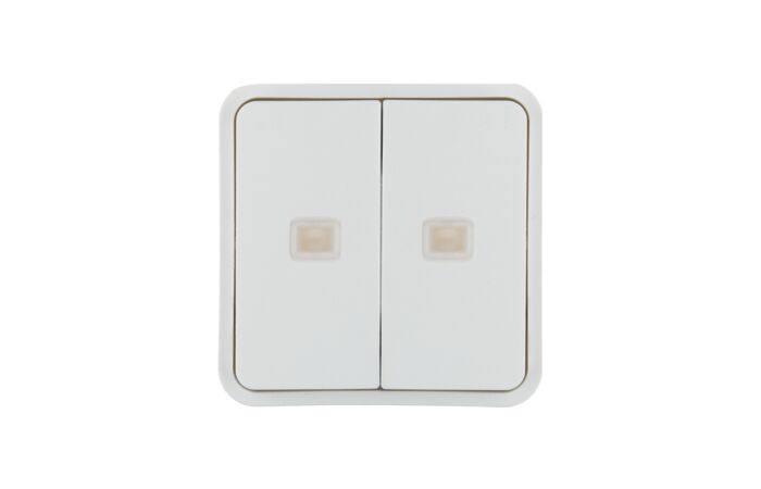 Kolébka pro 2-násobná tlačítko BA s dvěm