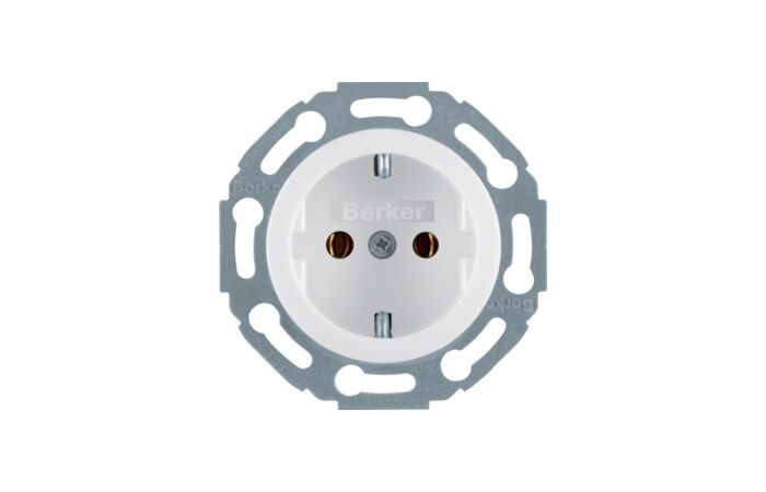 Zásuvka, SCHUKO, 16 A, 250 V ~, šroubova