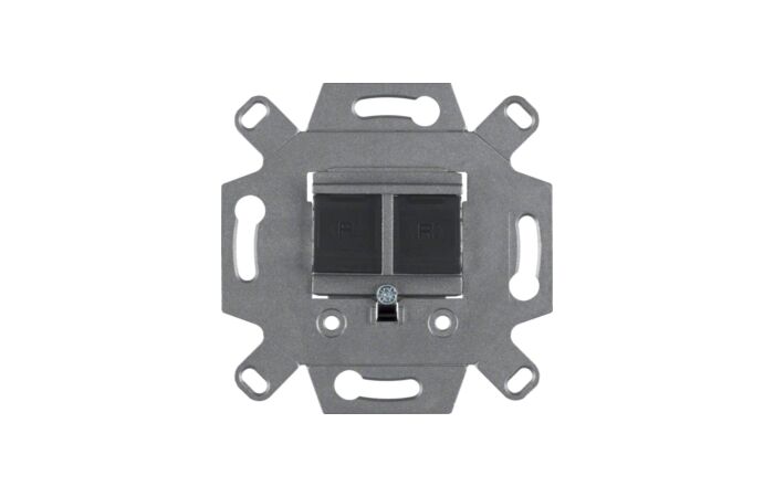 Zásuvka datová, 2xRJ 45, FTP, Cat.6A iso