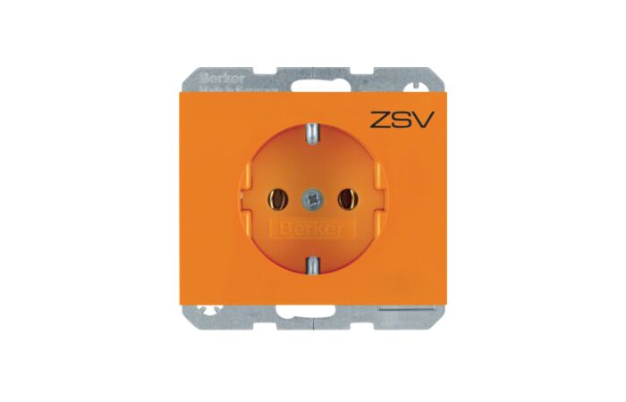 Zásuvka, SCHUKO, 16 A, 250 V~, bezšroub.