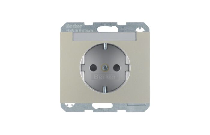 Zásuvka, SCHUKO, 16 A, 250 V ~ s popisov