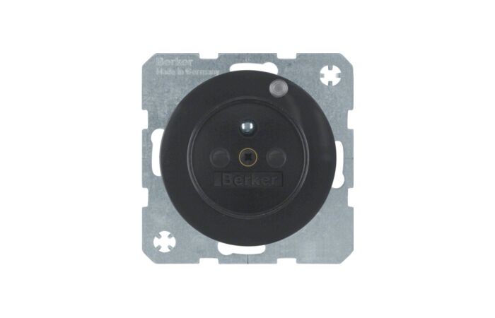 Zásuvka se zemnicím kolíkem a LED kontro