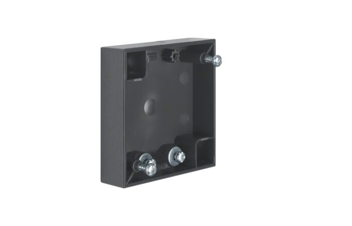 Krabice, 1-násobná, hl. 16 mm s odlehčen