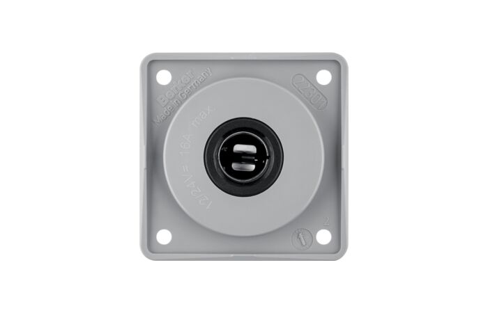 Zásuvka, 12-24 V, 16 A, násuvné kontakty