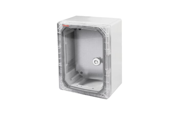 FAMATEL Skříň MAGNA 39123-T, 280x210x130mm, průhledné dveře, IP65