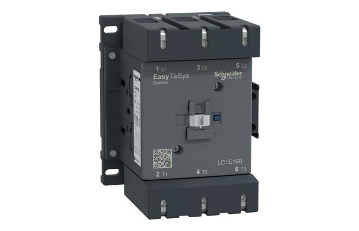 SCHNEIDER Easy TeSys LC1E160Q5 Stykač  3P, AC-3, 160A, 380V AC cívka, 50Hz, 1Z+1V