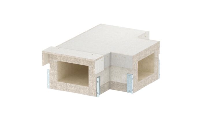 OBO BETTERMANN Díl T, pro PYROLINE Con, 200x120, šedá Odlehčený beton se skleněnými vlákny  typ PLCS T091220