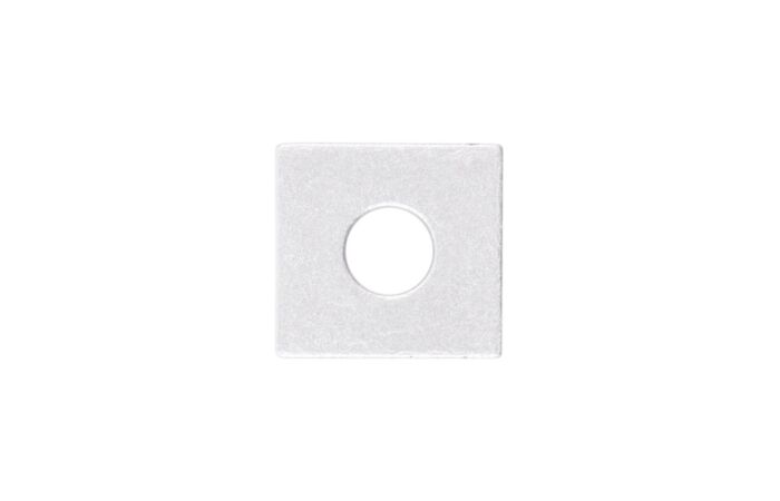 Koncovka pro PW s otvorem, bílá, 1ks