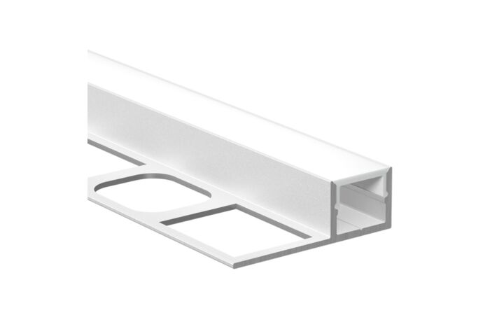Profil AL 33/11mm DP mléčný 2m komplet