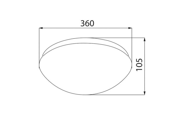 Kryt pro svítidlo Cala 18 W
