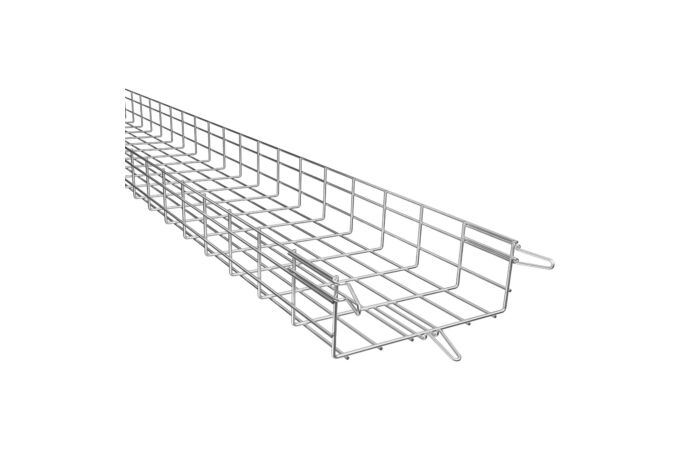 KOPOS Žlab drátěný s integrovanou spojkou DZI 110X300_VF žárový zinek 3m