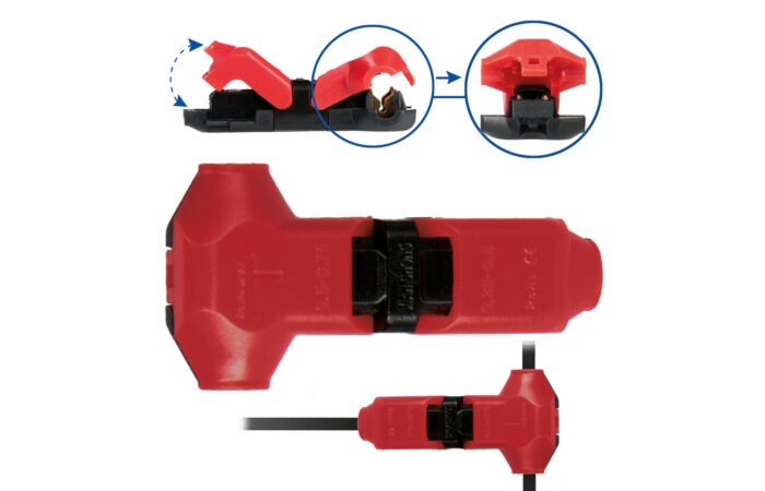 T spojka - 1-pólová prořezávací 0,5 - 1