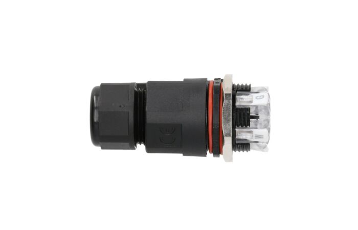 Kabelová rovná přívodka, 5pinů, IP68, pá