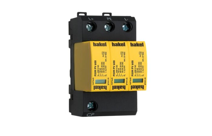 HAKEL Svodič přepětí PIIIM PV 600 Vseries pro fotovoltaiku