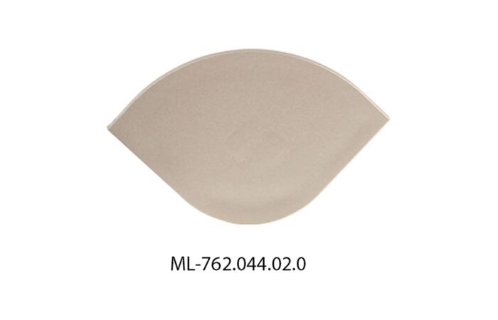 MCLED Koncovka pro RL bez otvoru stříbrná