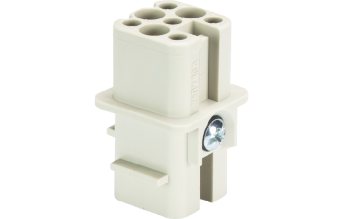 WIELAND Díl 73.700.0753.0 pro konektor 7pólový 10A 50V zásuvkový lisované připojení