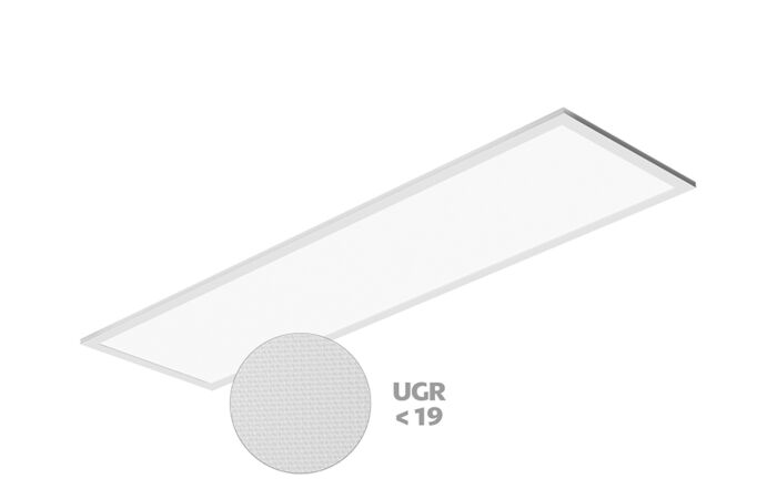 PANLUX Panel LED THIN 50W 5000lm 4000K 120x30 UGR<19, včetně driveru IP20