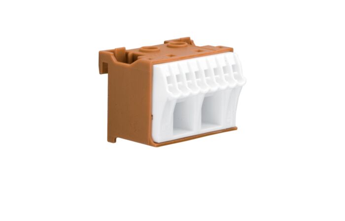 Příd.-L-svorkovnice, 2x25 mm+8x bezšroub