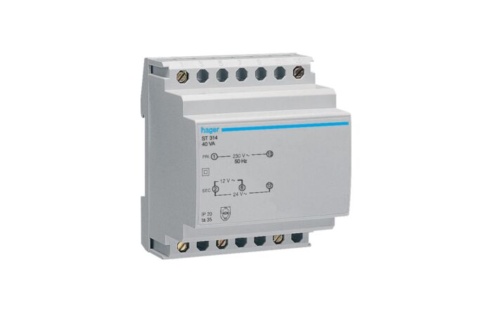 Trafo ST314 40VA 230/12/24V