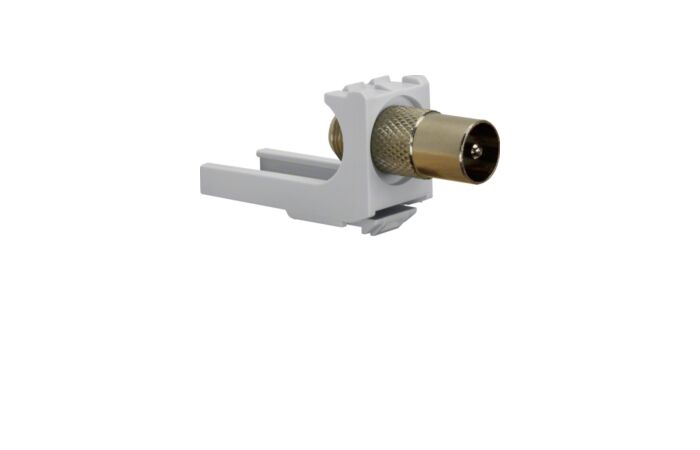 Modul HAGER VZ317FS KOAX IEC-zástrčka