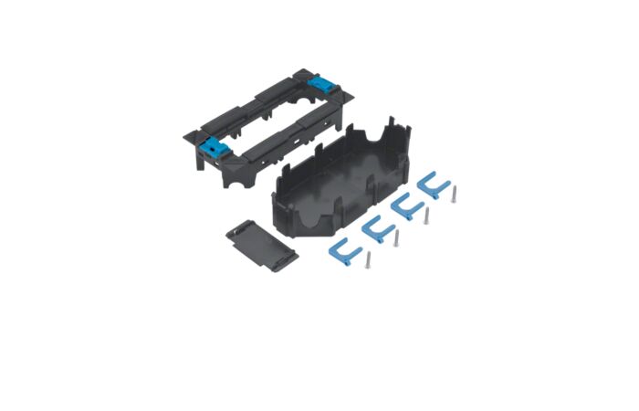 TEHALIT Nosič GTVR300 modulů pro 3 přístroje modul 45 pro Q06/R06/E09