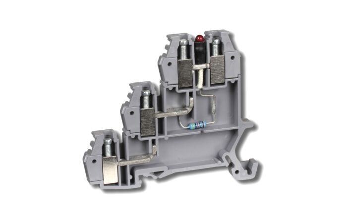 Svorka EURO EURO Z2,5/P3 LED řadová pat.