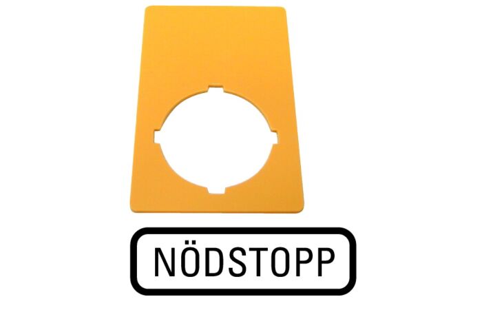 M22-XZK-S99 Označovací štítek nouzového