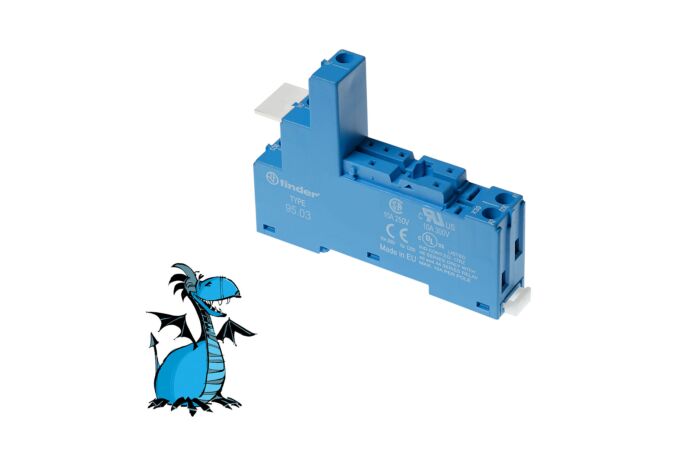 FINDER Patice 95.03, DIN-lišta