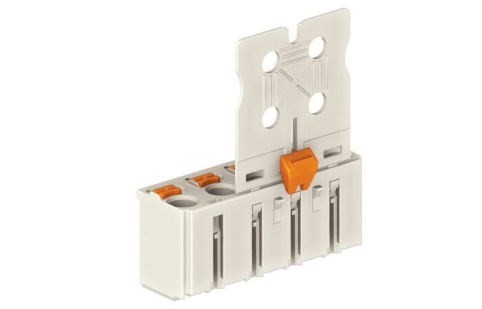 WAGO Konektor 2092-3103/002-000 1vodičový pružinový Tlačítko Push-in CAGE CLAMP®, šedá