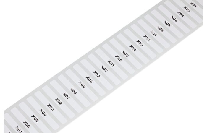 WAGO Etikety 210-810 pro smart termotisk 5x35mm bílá bez potisku 1500 etiket na cívce