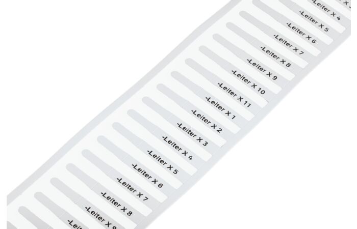 WAGO Štítek zásuvné Pro Smart Printer 23mm bílá 2500 štítků na cívce