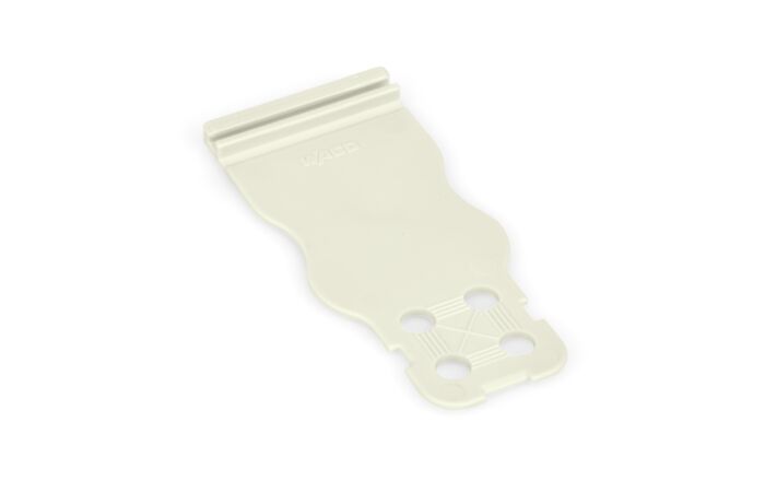 WAGO Podložka 831-505  pro odlehčení tahu pro pružinové svorkovnice a konektory s pájecími piny šířka 30 mm, šedá