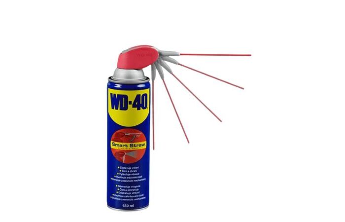 DEN BRAVEN Sprej SMART STRAW aerosolov&yacute; WD-40 s n&aacute;stavcem 450ml